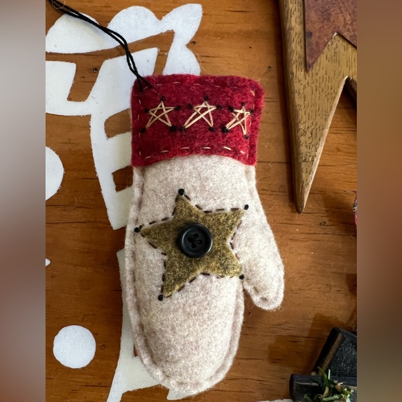 Ornament Lot (5) Vintage- Primitive- Rustic 🎄 - Picture 4 of 8